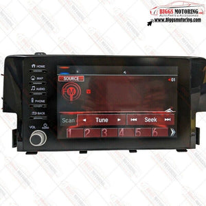 2019-2021 Honda Civic Radio Touch Display Screen Only 5 Buttons 39710-TBF-A71