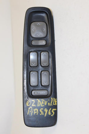 2000-2005 CADILLAC DEVILLE DRIVER  SIDE POWER WINDOW MASTER SWITCH 25743667