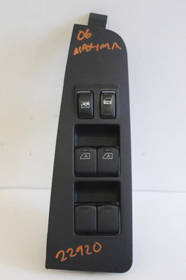 2004-2008 NISSAN MAXIMA DRIVER SIDE POWER WINDOW MASTER SWITCH 80961-7Y00