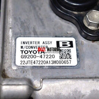 12-18 Toyota Prius Hybrid Dc Inverter Assembly Converter G9200-47220