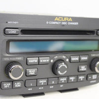 2005-2006 ACURA MDX RADIO STEREO AM/ FM 6 DISC CHANGER CD PLAYER