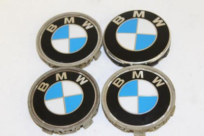 2002-2008 Bmw E65 745L Set Of 4 Wheel Center Caps 6768640 - BIGGSMOTORING.COM