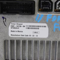 2012-2014 Ford Focus Dash Information Display Screen Monitor Da8T-14F239-Bn