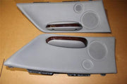 Bmw E46 Convertible Rear Grey Door Panel Leather Insert 00-06 323Ci 325Ci 330Ci