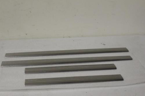 2007-2013 Avalanche Door Sill Plates Brushed Stainless Steel Front & Rear Set