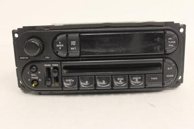 2002-2007 Dodge Chrysler Jeep  Stereo Radio Cd Player P05064354Ah - BIGGSMOTORING.COM