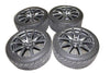 12-15 Gtr R35 Oem 20" Rays Wheels & Dunlop Tires Runflat Very Good Set Nice 12K - BIGGSMOTORING.COM