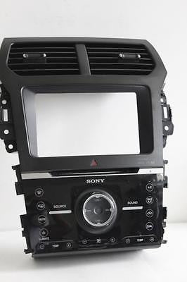 2011-2012 Ford Explorer SONY Radio Face Control Panel Bb5T-18A802-Cj