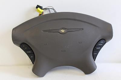 2001-2004 CHRYSLER TOWN & COUNTRY DRIVER STEERING WHEEL AIR BAG TAN - BIGGSMOTORING.COM