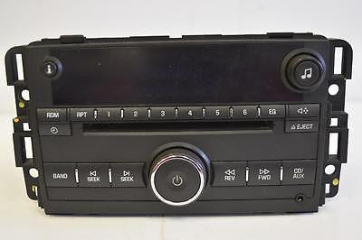 2006-2008 Chevy Impala Monte Carlo Radio Stereo Cd Player Aux In 25857928 - BIGGSMOTORING.COM