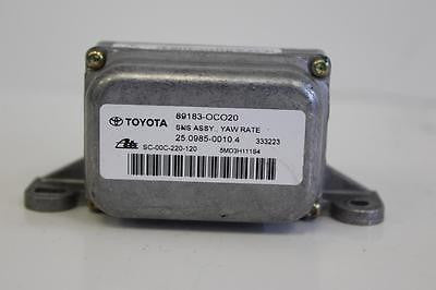 2002-2007 Toyota Sequoia Stability Yaw Rate Turn Sensor 89183-Oc020 - BIGGSMOTORING.COM