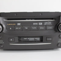 06-09 LEXUS GS450 GS300 RADIO STEREO CASSETTE 6 DISC CHANGER CD PLAYER RE#BIGGS