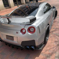 2013 Nissan Gt-r Premium Alpha7 Cobb Ams Work R888r Linney Ti 4" Carbon Fiber