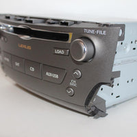 2010-2012 LEXUS IS250 IS350 RADIO STEREO 6 DISC CHANGER CD PLAYER 86120-53A40