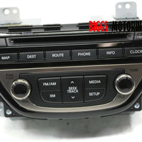 2012-2015 Hyundai Genesis Navigation Radio Stereo Cd Player 965560-2M760YHG