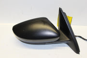 2011-2016 VW JETTA PASSENGER RIGHT SIDE POWER DOOR MIRROR BLACK 26302