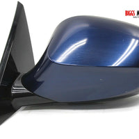 2011-2013 BMW 128i 135i  Driver Left Side Power Door Mirror Blue