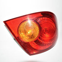 2004-2008 TOYOTA COROLLA DRIVER LEFT SIDE REAR TAIL LIGHT 28669 - BIGGSMOTORING.COM