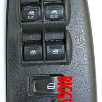 2006-2009 Chevy Trailblazer Driver Left Side Power Window Master Switch 25867004 - BIGGSMOTORING.COM