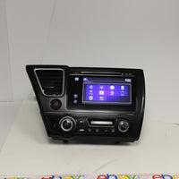 2014-2015 HONDA CIVIC DASH RADIO/TOUCH SCREEN/CD PLAYER 39100-TR6-A52-M1