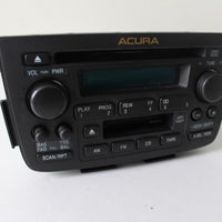 2001-2004 Acura Mdx Radio Stereo 6 Disc Changer Cassette Cd Player - BIGGSMOTORING.COM