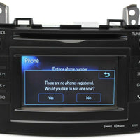 12-14 Toyota Prius 57011 Radio Navigation  Display Screen Cd Player 86140-47020 - BIGGSMOTORING.COM