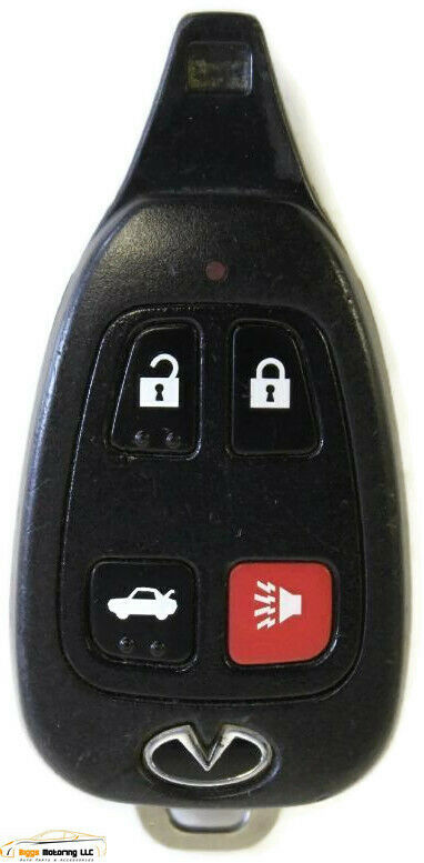 2002-2005 Infiniti Q45 M45 4 Button Key Fob Smart Keyless Entry Remote - BIGGSMOTORING.COM