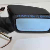 2001-2003  BMW 330I PASSENGER SIDE DOOR REAR VIEW MIRROR - BIGGSMOTORING.COM