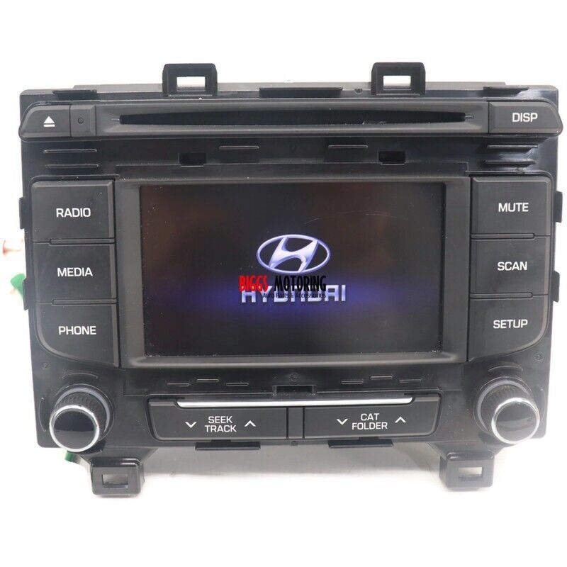 2015-2017 Hyundai Sonata Radio Stereo Cd Player 96180-C20004X