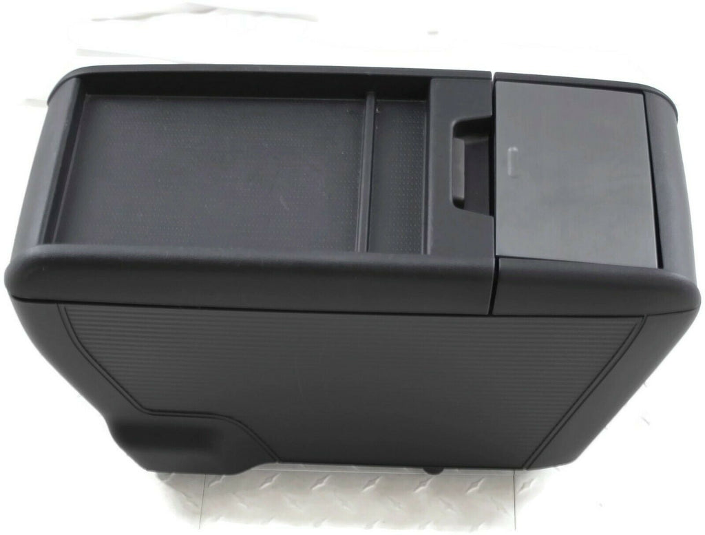 2005-2010 Honda Odyssey Rear 2Nd Row Floor Center Console Black - BIGGSMOTORING.COM