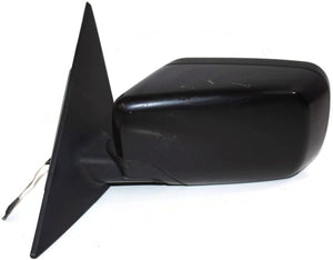 2001-2005 BMW 325 DRIVER LEFT SIDE DOOR MIRROR BLACK - BIGGSMOTORING.COM