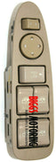 2004-2007 Buick Rendezvous Driver Left Side Power Window Switch Tan - BIGGSMOTORING.COM