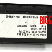 2000-2006 BMW X5 E53 Ac Heater Climate Control Unit 64.11-6 926 882 - BIGGSMOTORING.COM