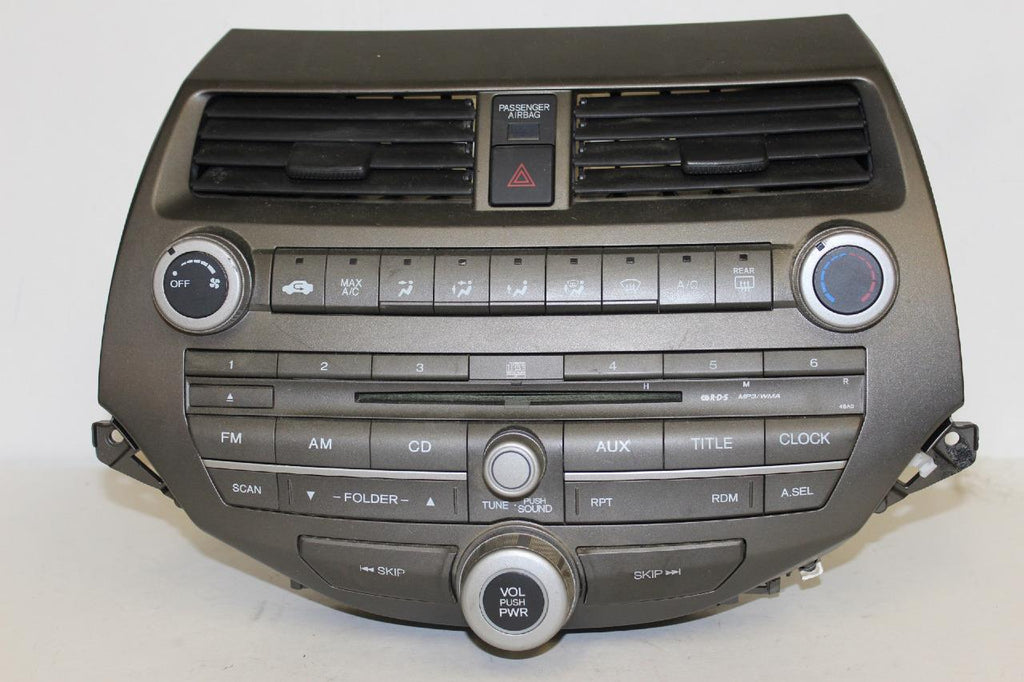 2008-2011 HONDA ACCORD RADIO STEREO AM/ FM CD PLAYER 39100 TA0 A01