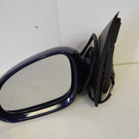 2006-2009 VOLKSWAGEN RABBIT BLUE LEFT DRIVER SIDE DOOR REAR VIEW MIRROR