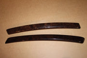 2010-2012 BMW E90 328i 335i Wood Grain Rear Right & LEFT Trim OEM