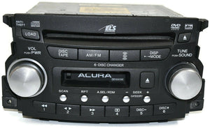 2004-2006 Acura TL Radio Stereo Cassette Cd  Player 39100-SEP-A000 - BIGGSMOTORING.COM