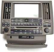 2003-2005 Infiniti Fx35 Fx45 Radio Face Climate Ac Control Bezel 28396-CG700 - BIGGSMOTORING.COM