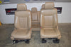 2009-2014 F-150 Crew Cab Front&Rear Seat Tan Leather Set Oem Powered Heat Cool