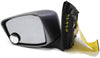 2005-2010 Honda Odyssey  Driver Left Side Power Door Mirror Silver 32720 - BIGGSMOTORING.COM