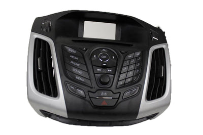 12-14 Ford Focus Radio Cd Player Climate Control Air Vents CM51-18835-JAW - BIGGSMOTORING.COM