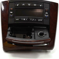 2004-2007 CADILLAC SRX TEMPERATURE CONTROL ASH TRAY WOOD GRAIN 15233494 - BIGGSMOTORING.COM