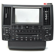 2003-2005 Infiniti Fx35 Fx45 Navi Radio Face Cd Player Ac Control Panel 68260 CG - BIGGSMOTORING.COM