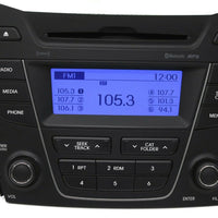 2015-2016 Hyundai Santa Fe Radio Stereo Cd Player 96170-4Z1504X