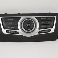 10-14  Nissan Murano Navigation Switch Control Panel 1Aa0A-210150 - BIGGSMOTORING.COM