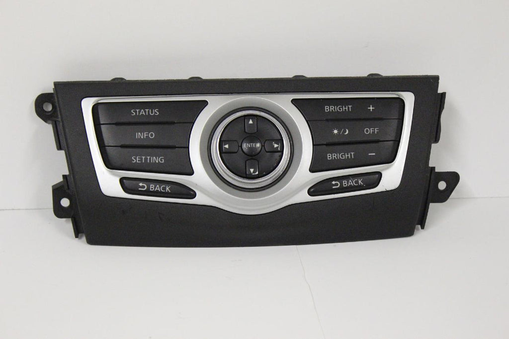 10-14  Nissan Murano Navigation Switch Control Panel 1Aa0A-210150 - BIGGSMOTORING.COM