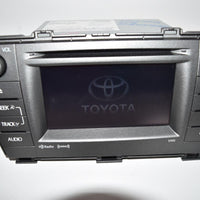 2011-2014 TOYOTA PRIUS GPS NAVIGATION XM RADIO TOUCH SCREEN CD PLAYER 57032