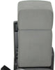 2004-2008  Ford F150  Front Center Console Jump Seat W/ Cup Holder Gray - BIGGSMOTORING.COM