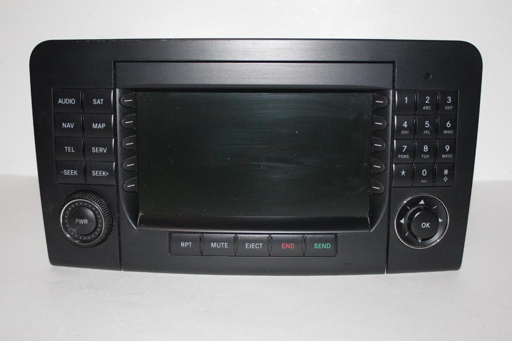 2006-2007 MERCEDES BENZ ML CLASS RADIO STEREO NAVIGATION  CD PLAYER A1648200479 - BIGGSMOTORING.COM