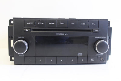 2008-2010 Dodge Chrysler Jeep Radio Mp3 Aux In Cd Player P05091111Ac